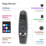 Cine Gold 140 cm (55 inches) True Frameless 4K UHD Smart WEB OS LED TV With Dolby Digital Sound & Air Mouse Remote 1.5GB/8GB