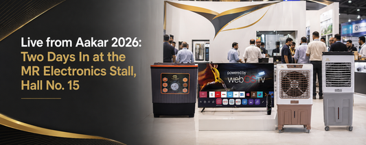 Live from Aakar 2026: Two Days In at the MR Electronics Stall, Hall No. 15
