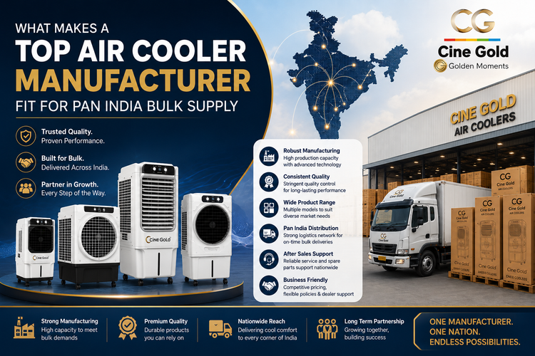 What Makes a Top Air Cooler Manufacturer Fit for Pan India Bulk Supply