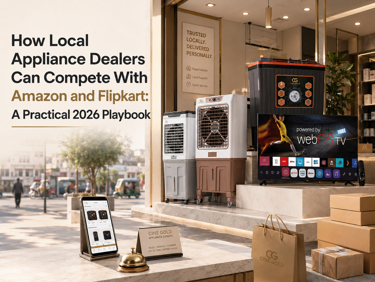 How Local Appliance Dealers Can Compete With Amazon and Flipkart: A Practical 2026 Playbook