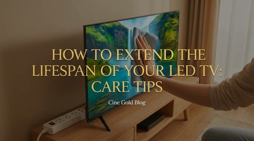 How to Extend the Lifespan of Your LED TV: Care Tips