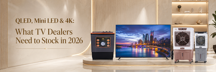 QLED, Mini LED & 4K: What TV Dealers Need to Stock in 2026