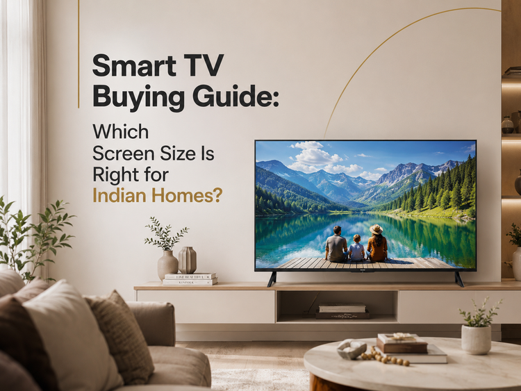 Smart TV Buying Guide: Which Screen Size Is Right for Indian Homes?