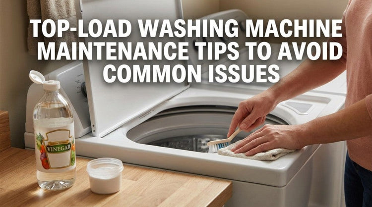 Top-Load Washing Machine Maintenance Tips to Avoid Common Issues