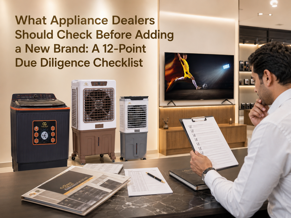 What Appliance Dealers Should Check Before Adding a New Brand: A 12-Point Due Diligence Checklist