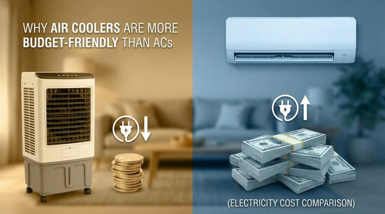 Why Air Coolers Are More Budget-Friendly Than ACs (Electricity Cost Comparison)