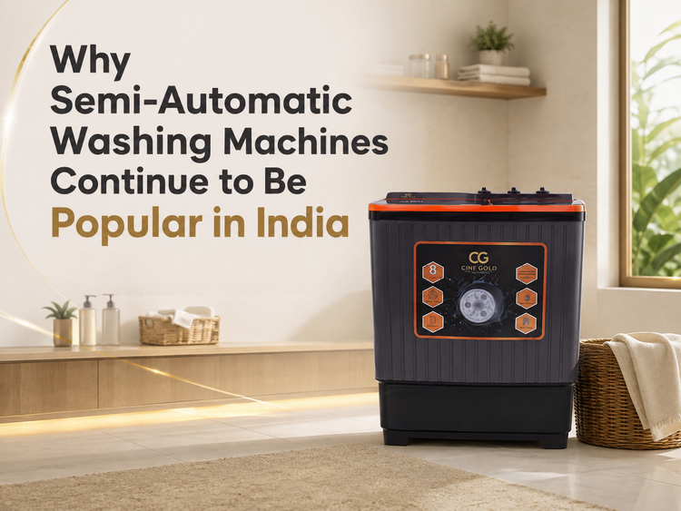 Why Semi-Automatic Washing Machines Continue to Be Popular in India