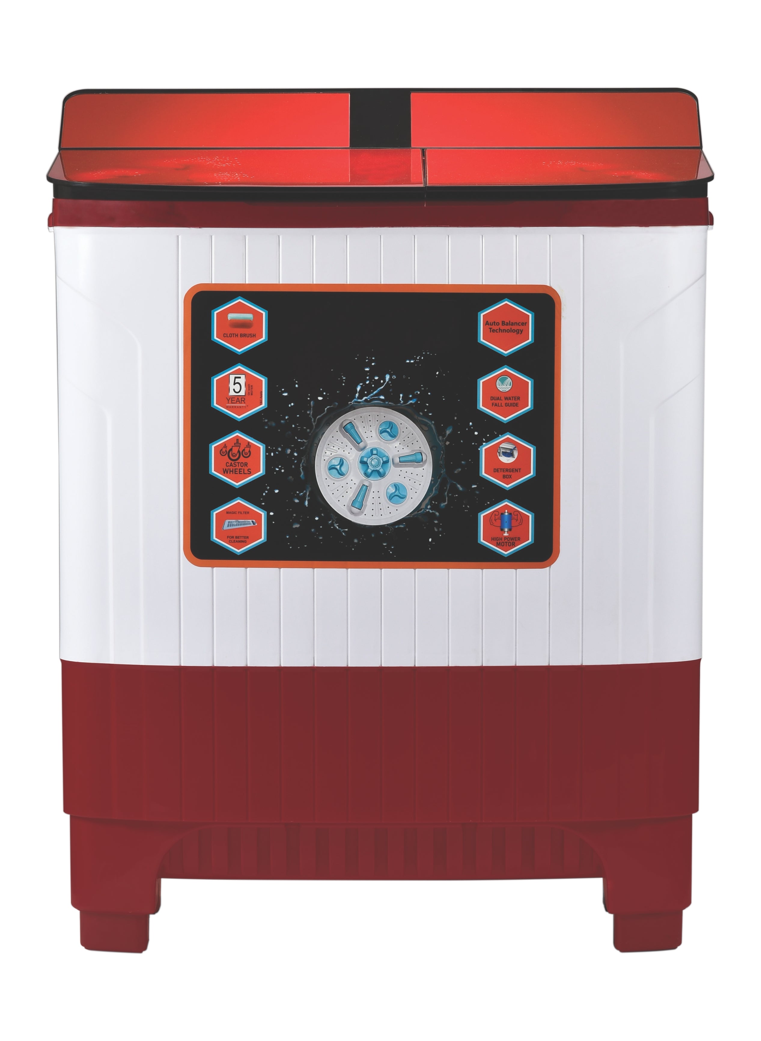 Cinegold 11.8 KG Fully Automatic Washing Machine – Superior Cleaning & Advanced Features