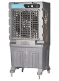 Cine Gold Magic Cool 150 LTR Heavy Duty Desert Air Cooler For Home/Office With Honeycomb Cooling & Auto Swing Technology, Powerful Air Throw & 3-Speed Control With Ice Chamber Dark Grey