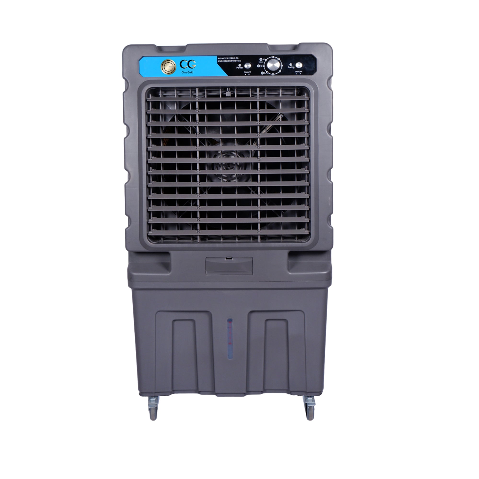 Cine Gold Magic Cool 150 LTR Heavy Duty Desert Air Cooler For Home/Office With Honeycomb Cooling & Auto Swing Technology, Powerful Air Throw & 3-Speed Control With Ice Chamber Dark Grey