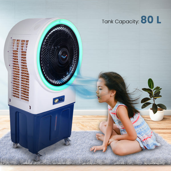 Cine Gold Oreo Ambient Light 80 LTRS Heavy Duty Tower Air Cooler